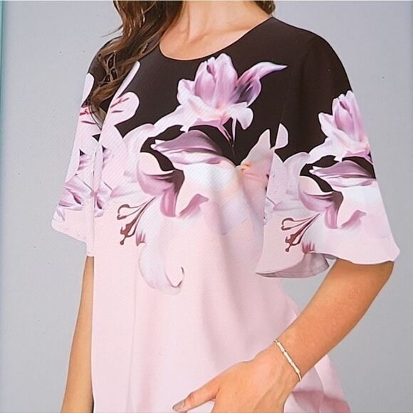 BRAND NEW RITTMANS LIGHT PINK WITH BLACK AND GRAY - Picture 1 of 14